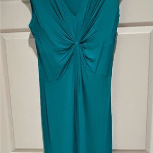 Green Calvin Klein Sleeveless Dress